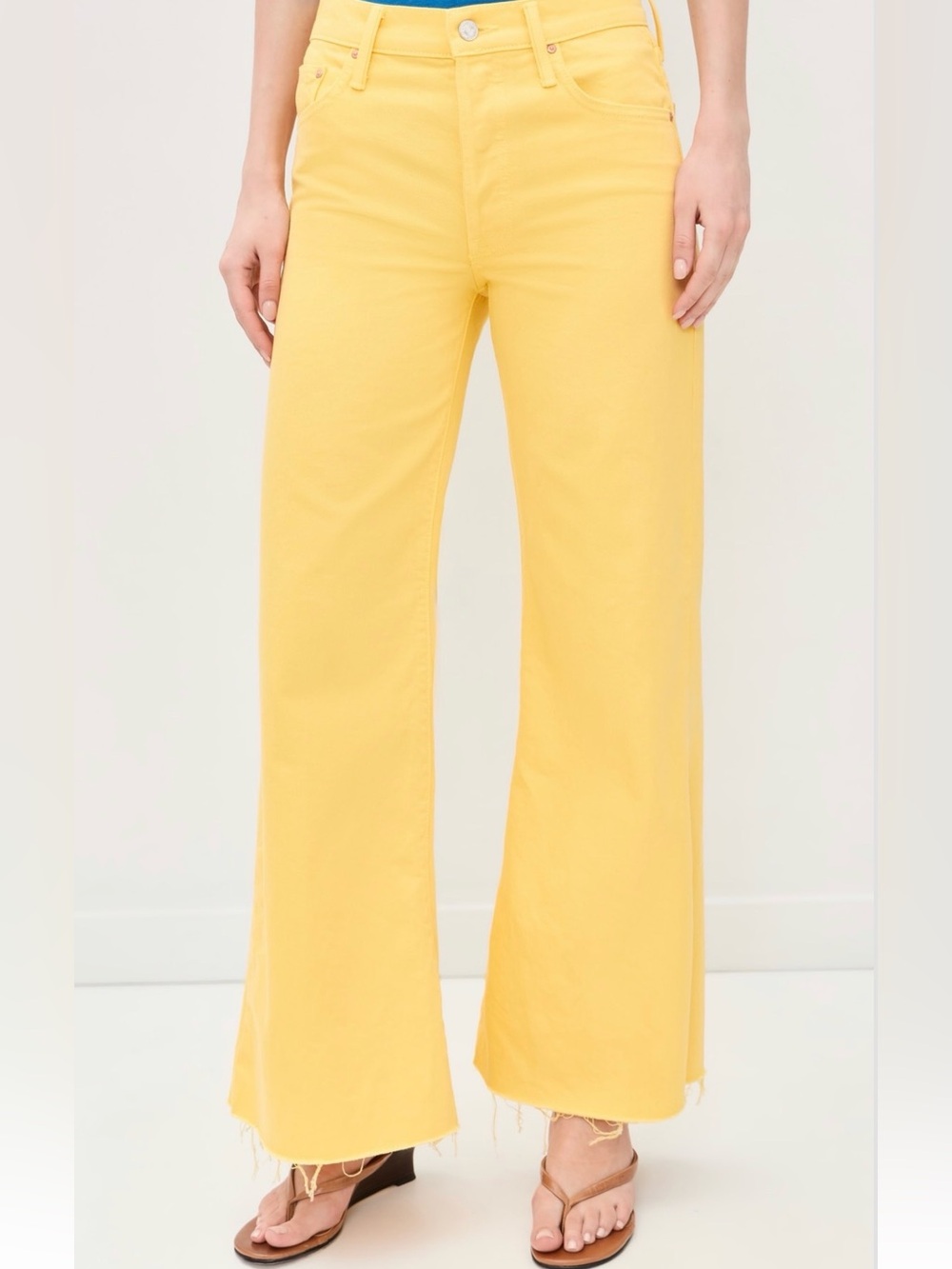 NEW MOTHER The Tomcat Roller Fray Jeans in Horseplay